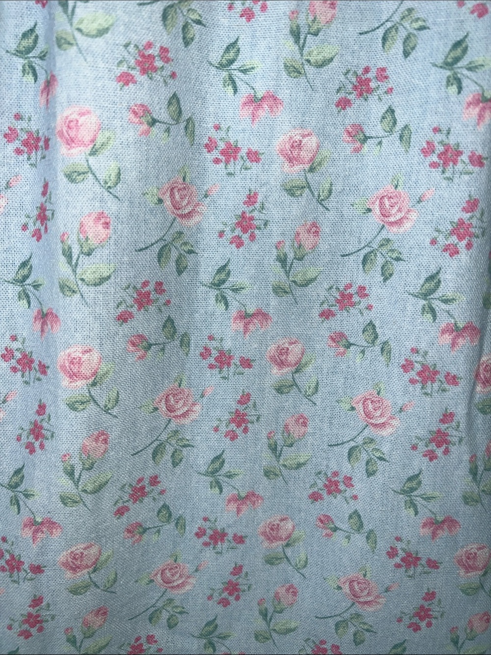🆕 Altar'd State Floral Mini Dress Baby Blue Medium - Picture 5 of 17